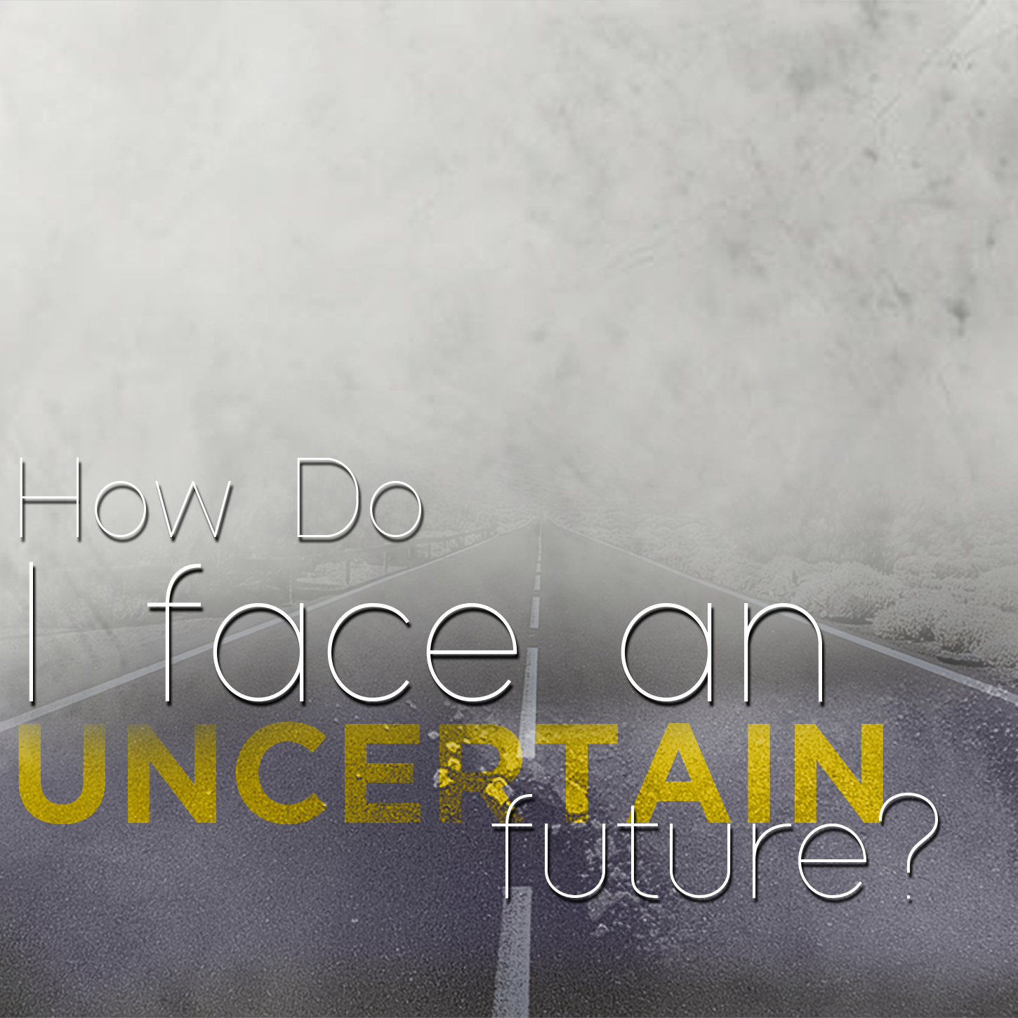 How Do I Face an Uncertain Future? - Transition Sermons episode artwork