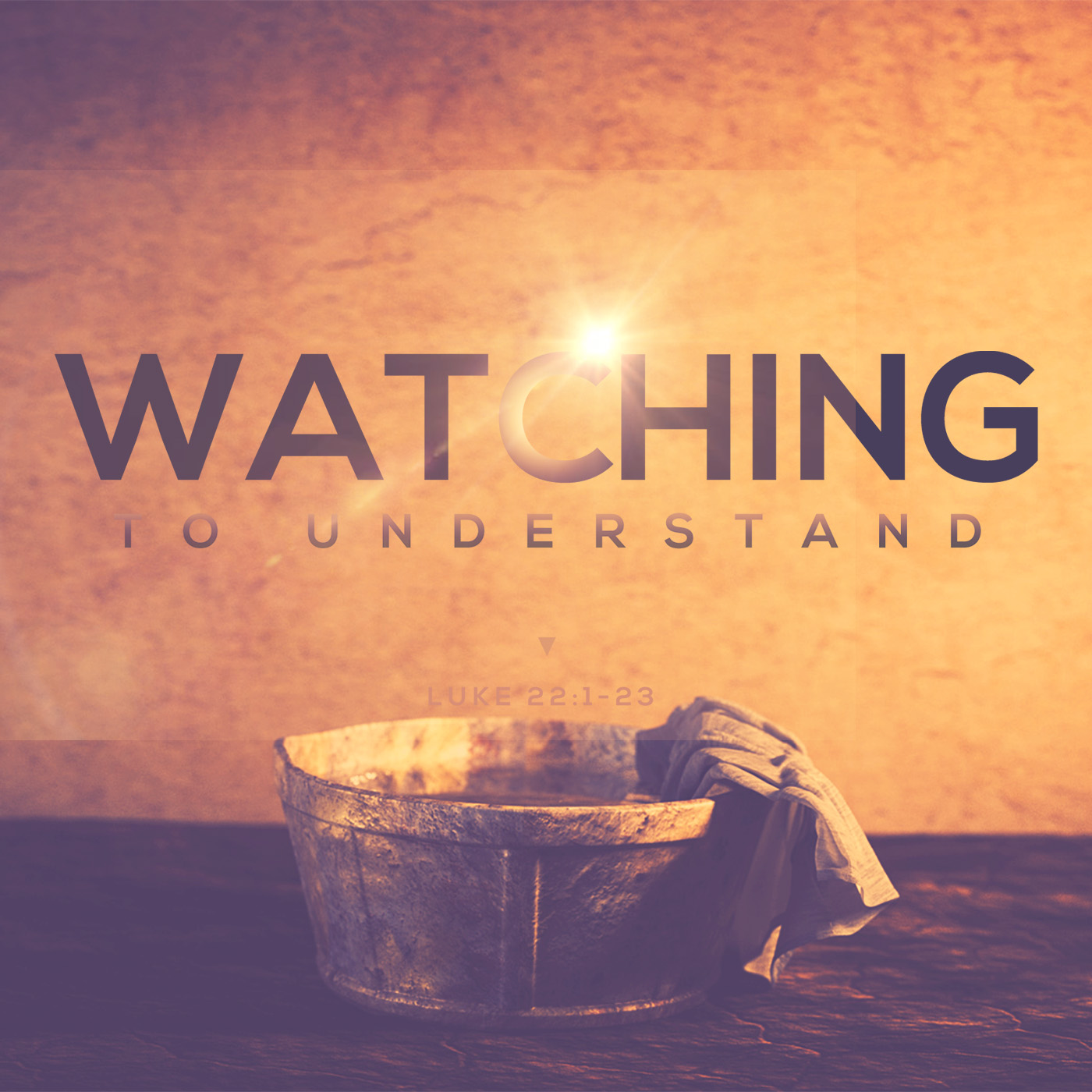 Watching to Understand - Transition Sermons episode artwork